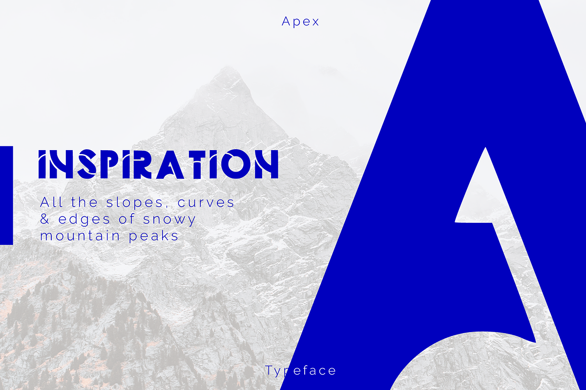 Apex Typeface preview 5