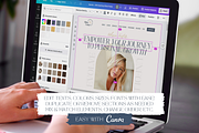 Coaching Website Template for Canva, a Landing Page Template by vectorocean (Thumbnail 8 of 11)