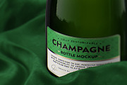 Champagne Bottle Mockup V2, an Advertising Mockup by HexenDesigns (Thumbnail 7 of 12)