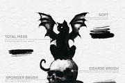 Ink Brushes For Procreate, a Brush Add-On by Nuclear Brushes (Thumbnail 3 of 10)