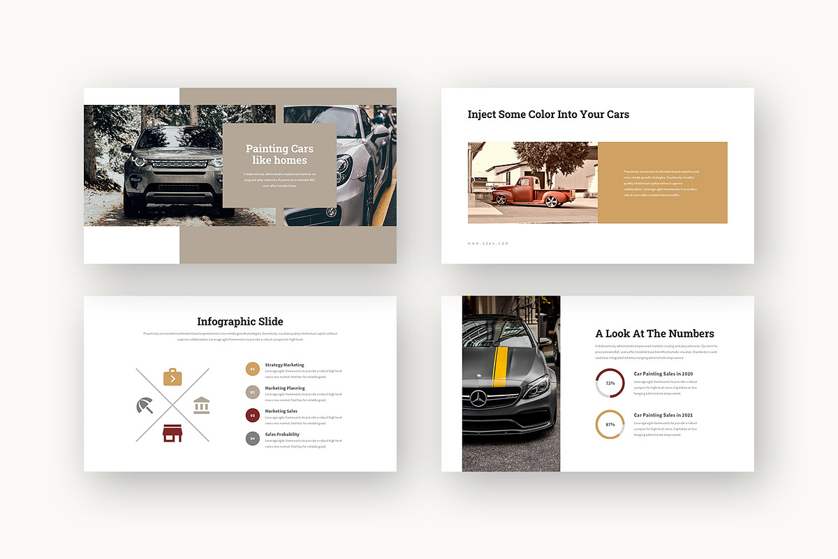 Gzak : Auto Detail Google Slides, a Presentation Template by Punkl Camp (Photo 6 of 16)