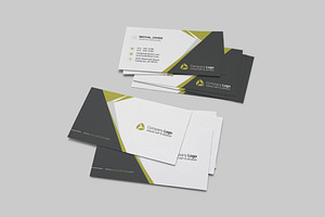 Realistic Business Card Mockups