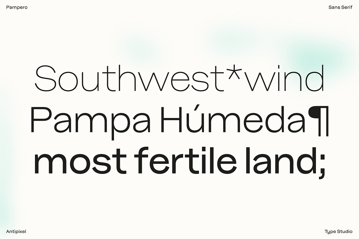 Pampero | Modern Display & Text Sans, a Sans Serif Font by Antipixel Type Studio (Photo 11 of 16)