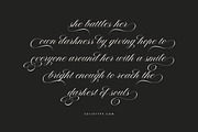 Antura Script, a Script Font by Solidtype (Thumbnail 3 of 6)
