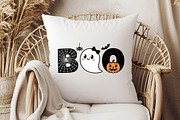 Halloween Boo-Ghost PNG, an Illustration by Libby Wishes (Thumbnail 4 of 4)