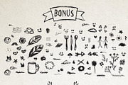 Stobau font + extras, modern font, a Script Font by PATCHPO (Thumbnail 7 of 9)