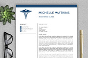 Medical Resume | Nurse CV, a Resume Template by Klamp Studio (Thumbnail 4 of 7)