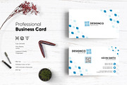 Minimal Business Card Template, a Business Card Template by BdThemes (Thumbnail 1 of 3)