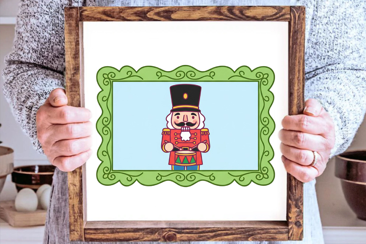 Christmas Vintage Frame Bundle, an Illustration by SinaCreation (Photo 4 of 7)