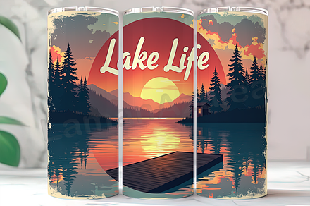 Lake Life, Boating Boat Tumbler PNG, an Arts & Entertainment Photo by LamanAzalea