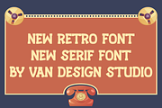 RETRO YANK, a Serif Font by Viswal Studio (Thumbnail 2 of 5)