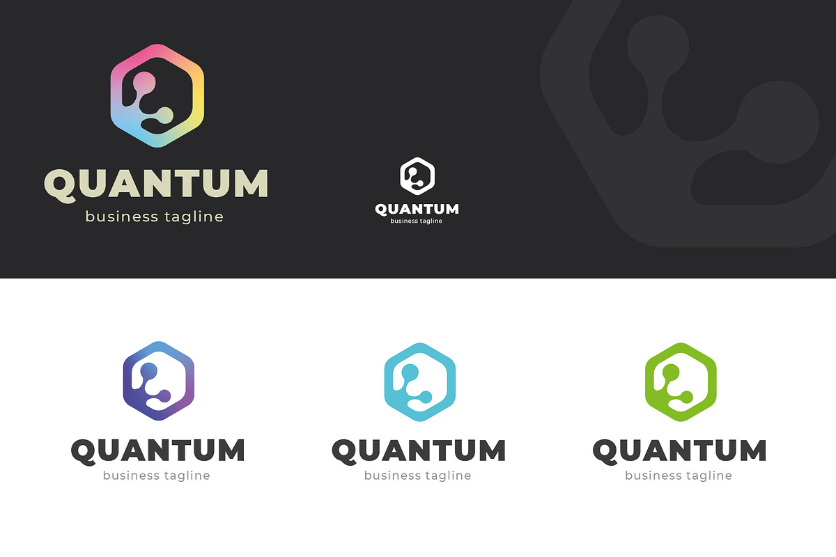 Quantum - Logo Template, a Branding & Logo Template by survivor (Photo 2 of 2)