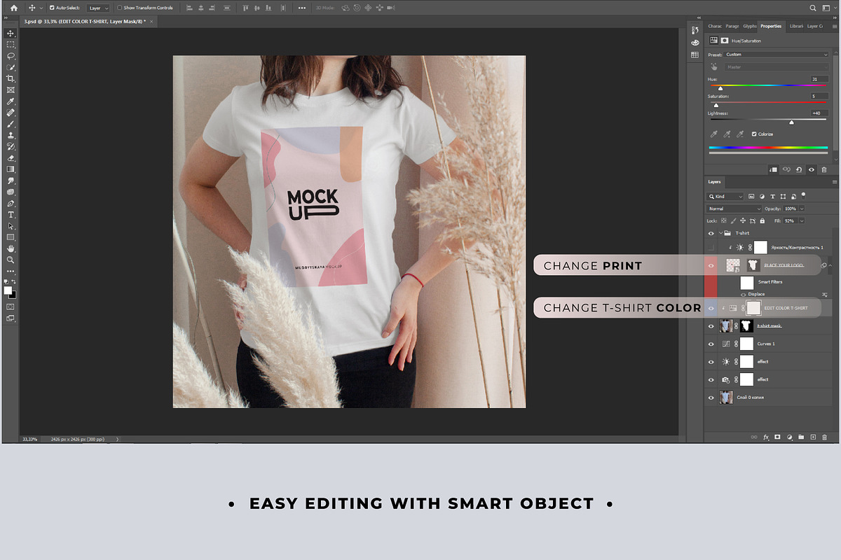 BRANDING LOGO MOCKUP BUNDLE, a Shirt Mockup by TrendkeyMockups (Photo 5 of 8)