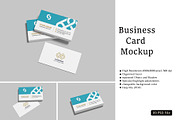 Business Card Mockup, a Product Mockup by rizalamora (Thumbnail 1 of 10)
