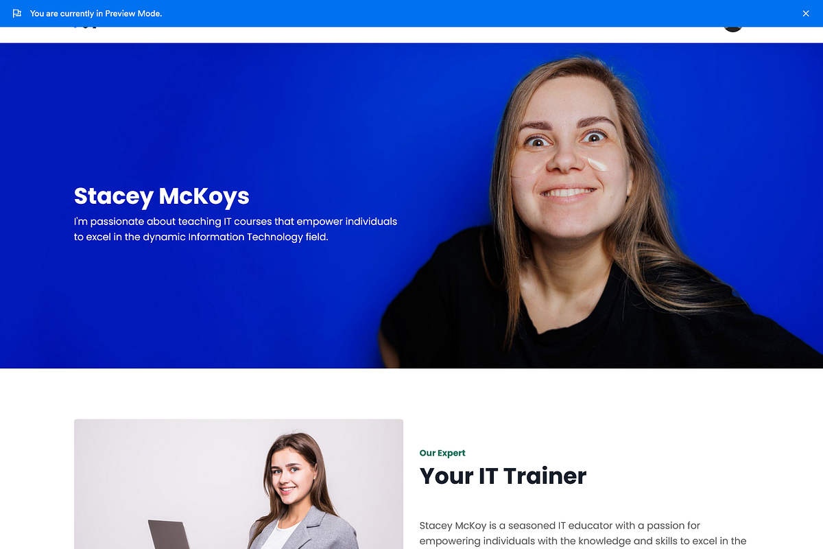 Edujabi - Kajabi Website Theme, a Landing Page Template by ZohairKhanLtd (Photo 4 of 4)
