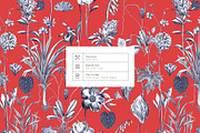 Toile Botanique, luxury Prints!, a Pattern Graphic by Pink Linen (Thumbnail 5 of 12)