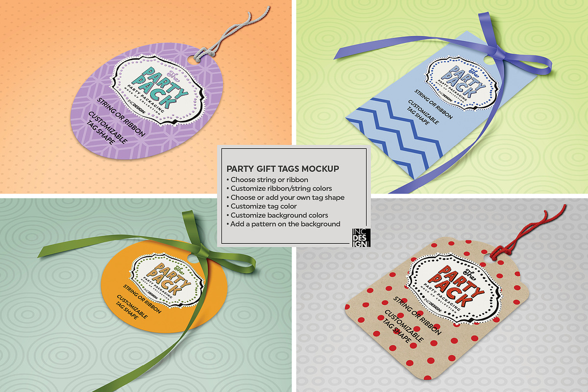Vol.6 Party Packaging MockUps, a Product Mockup by INCDesign (Photo 17 of 18)