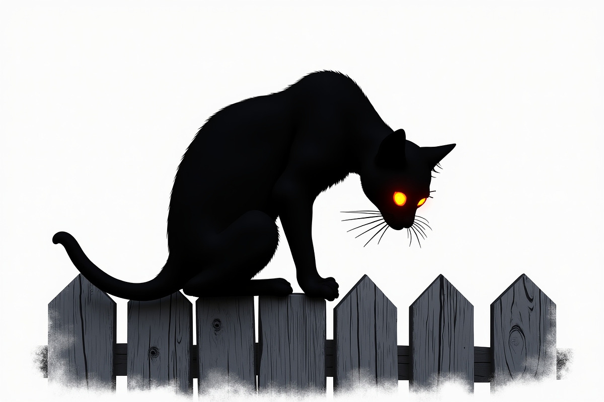 Elegant Cat  Silhouette Bundle, an Object Graphic by hafijul (Photo 4 of 10)