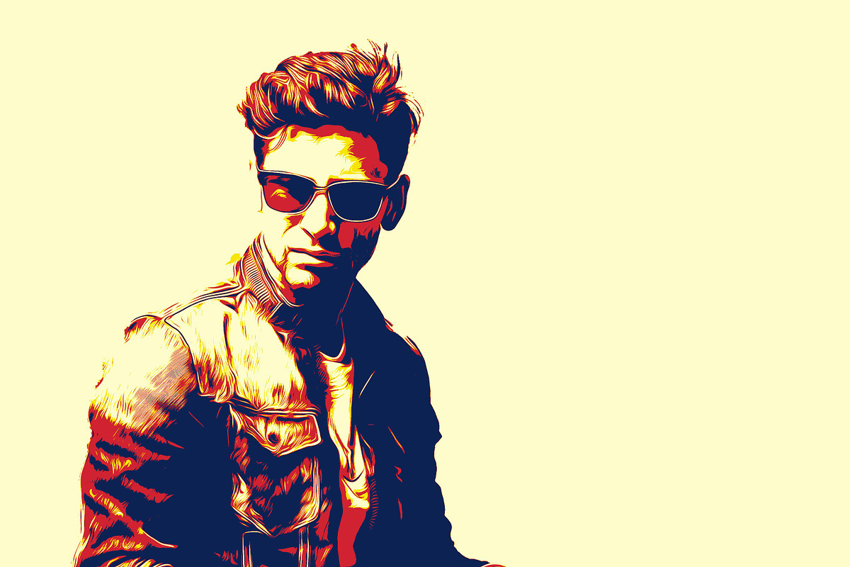 Vector Illustration Photo Effect, a Brushes & More by INTENTFX (Photo 26 of 31)