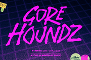 X-Rental - 1980s Retro Horror Font, a Handwritten Font by Wingsart Studio (Thumbnail 7 of 15)