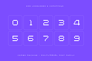 Combo Machine - Pixel Typeface, a Sans Serif Font by alpercakici (Thumbnail 16 of 22)