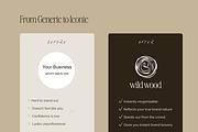 Earthy Eco Nature Brand Logo Kit, a Branding & Logo Template by CreativeWilderness (Thumbnail 12 of 19)