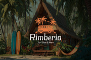Tiki-Tide - Organic Tropical Font, a Sans Serif Font by HipFonts (Thumbnail 5 of 9)