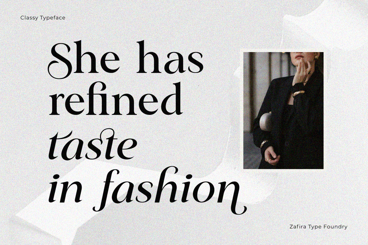 Classical Premiera, a Serif Font by Zafiratype (Photo 7 of 16)