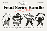 FOOD BUNDLE Vol.3: All 6 in 1, a Food Illustration by Veyla (Thumbnail 1 of 50)