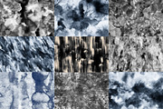 Noir: seamless backgrounds, a Pattern Graphic by Shusha Guna Art (Thumbnail 2 of 5)