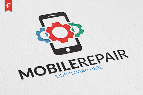 Mobile Repair Logo, a Branding & Logo Template by ft.studio