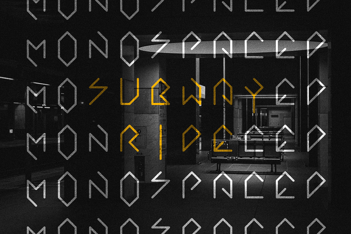 Subway Ride, a Symbol Font by Graphic Roadie (Photo 6 of 7)