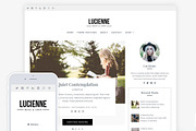 Lucienne / Blog & WooCommerce Theme, a WordPress Template by AlienWP (Thumbnail 1 of 4)