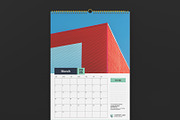 A3 Real Estate Calendar Template, a Stationery Template by DesignCrest (Thumbnail 4 of 14)
