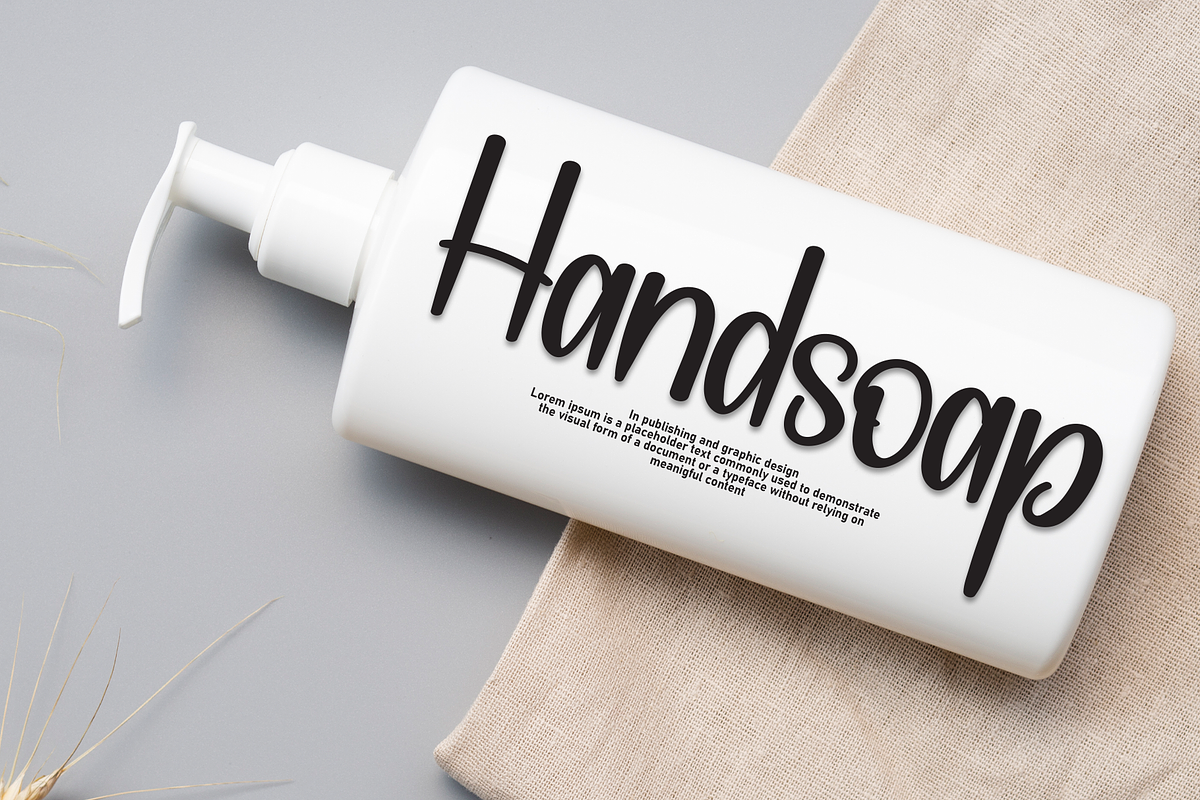Simple Mockup | Script Font, a Script Font by Scratchones (Photo 2 of 8)