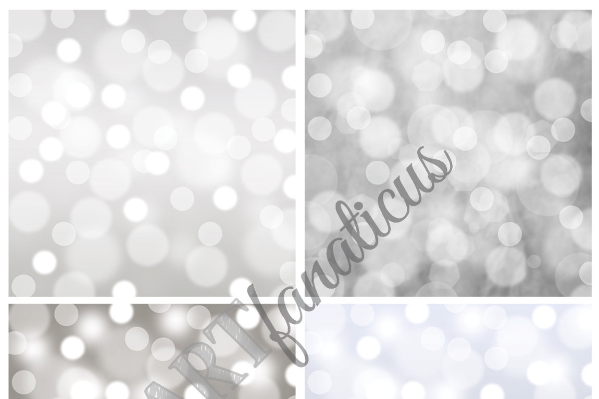 GOLD & SILVER BOKEH, a Texture Graphic by Artfanaticus (Photo 5 of 5)