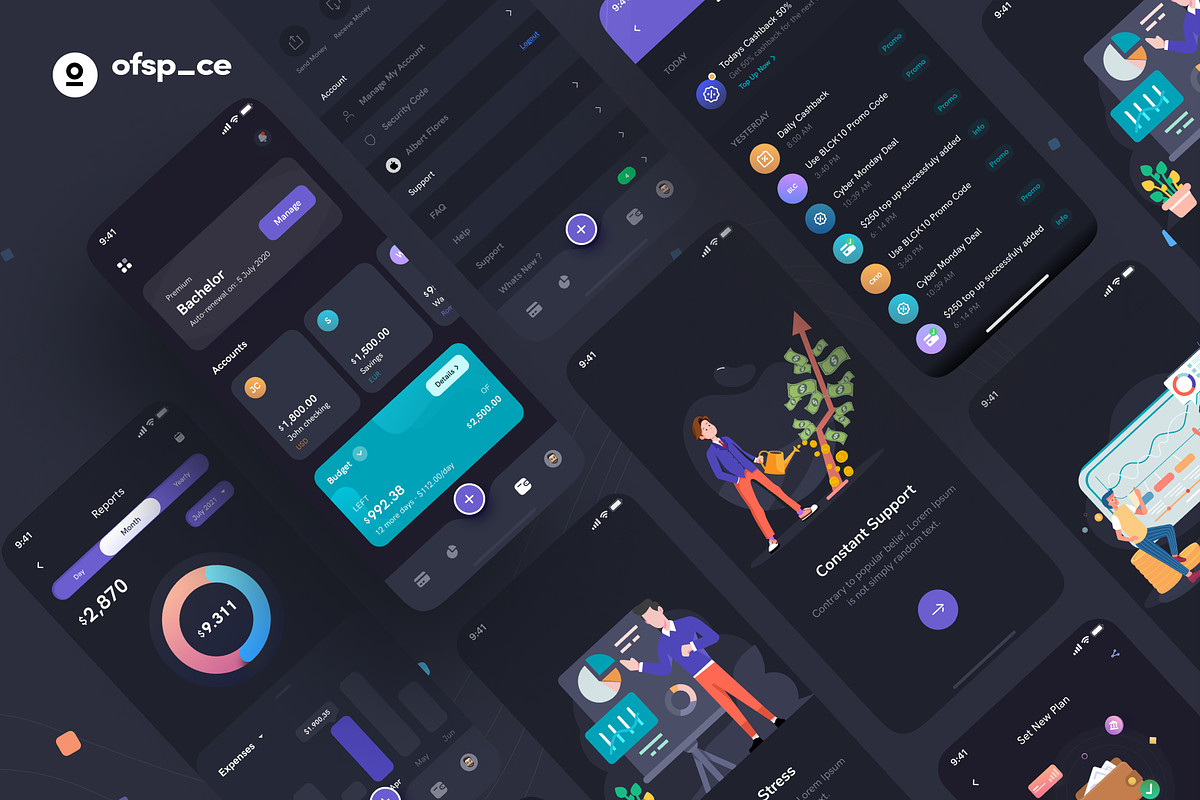 Cost Management App, an App Template by Ofspace Digital Agency (Photo 4 of 4)