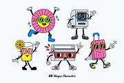 Cartoon Characters, The Bundle, an Illustration by The Isian (Thumbnail 18 of 126)