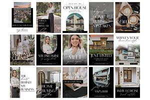 Real Estate Instagram Templates