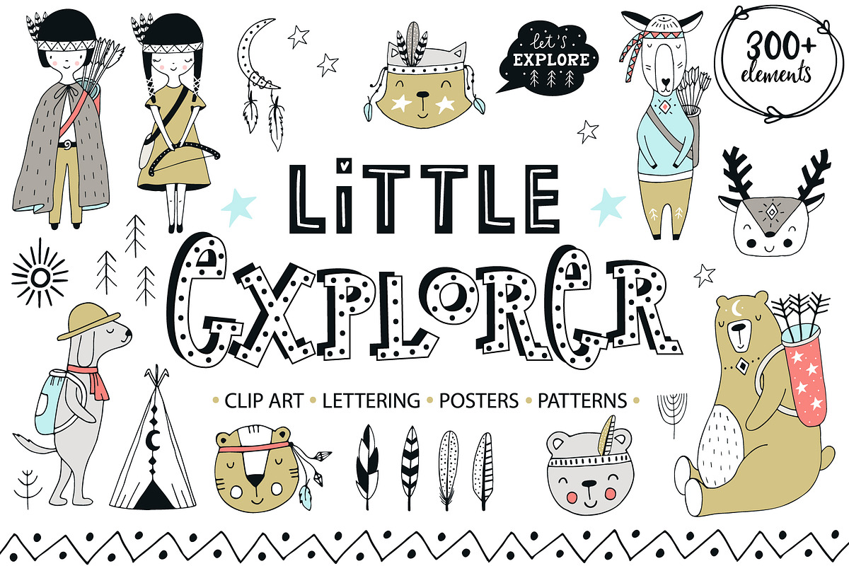 LITTLE EXPLORER, an Animal Illustration by Oksana Stepova (Photo 1 of 13)