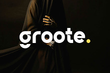 Groote - Geometric Sans Logo Font