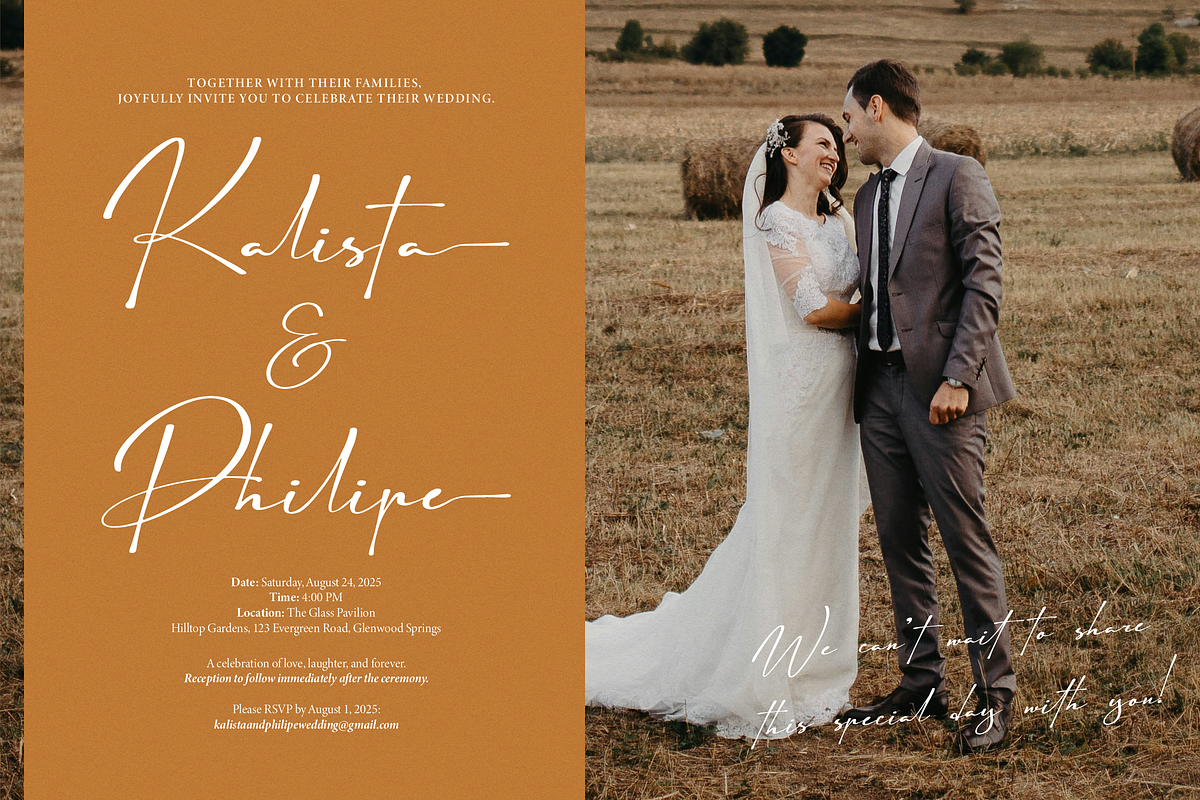 Astelafisa | Classic Signature Font, a Script Font by Denustudios (Photo 9 of 12)