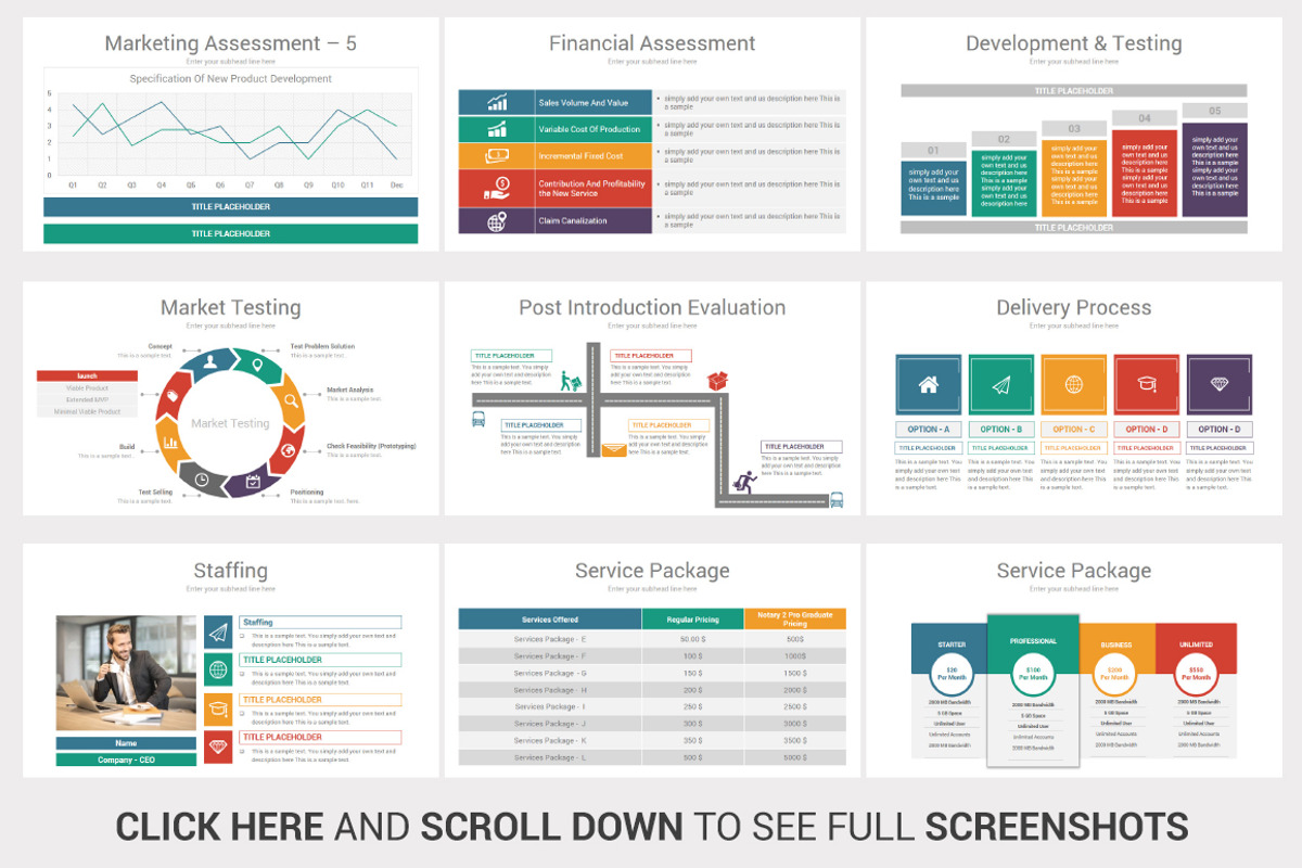 Launching A New Service  Design, a Presentation Template by OceanArt (Photo 10 of 16)