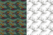 Tropical Flower Seamless Pattern, a Pattern Graphic by Plaid4You (Thumbnail 3 of 17)