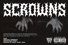 Scrowns Brutal Metalhead Font