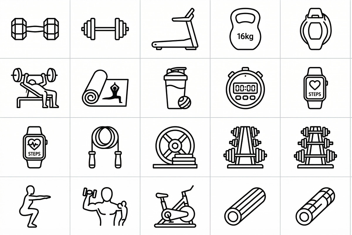 Bundle Vector EPS Sporty Outline, an Outline Icon by adenpinkstore (Photo 2 of 14)