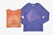 Bella Canvas Longsleeve Mockups, a Shirt Mockup by GraphicHero (Thumbnail 7 of 9)