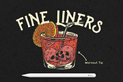 Procreate Fine Liners, a Brush Add-On by RadekBroz (Thumbnail 8 of 10)