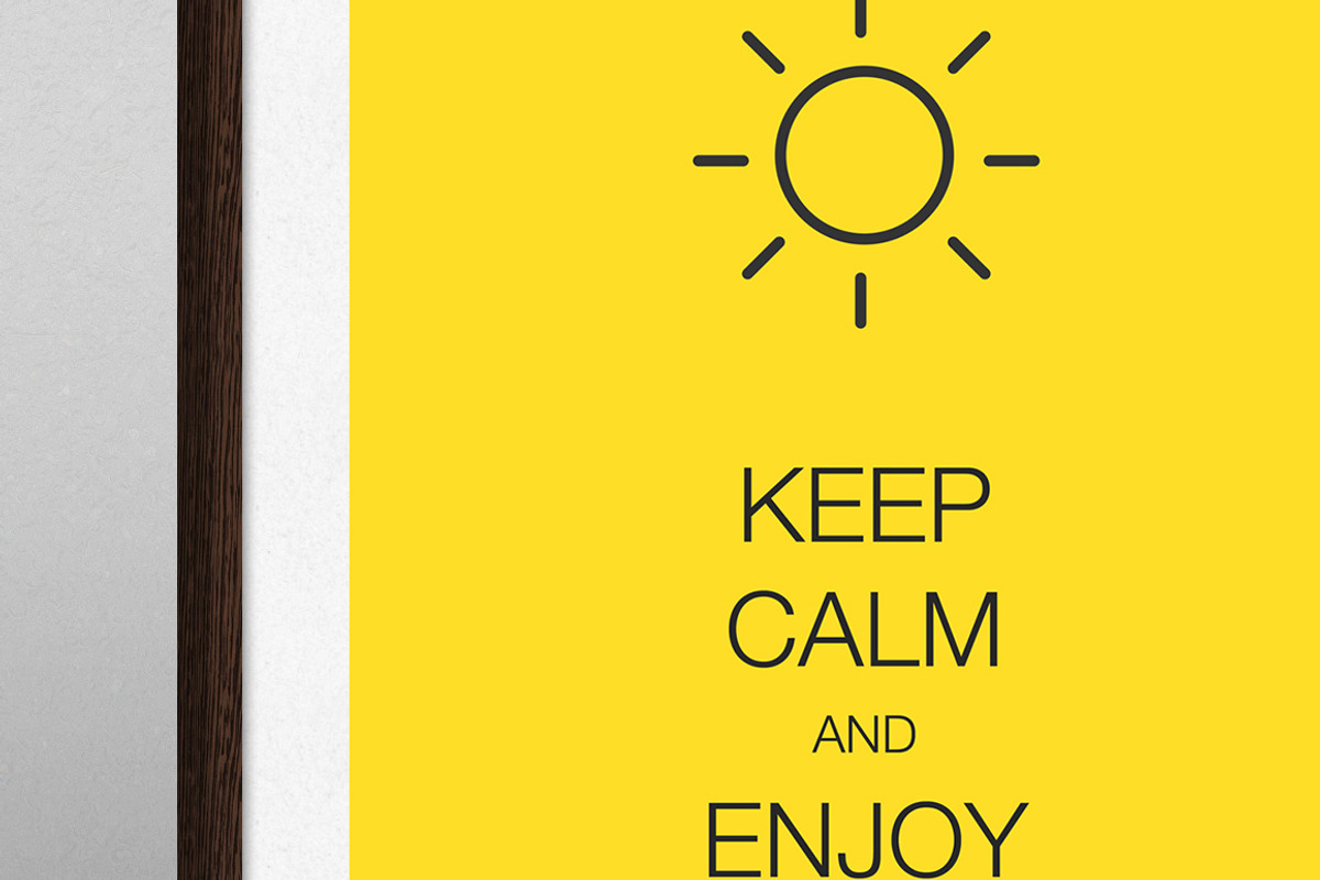 Keep Calm Poster preview 3