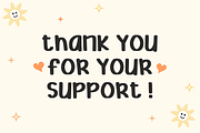 Summer Stickers - Playful Kids Font, a Handwritten Font by KiddoGlyphs Studio (Thumbnail 5 of 5)